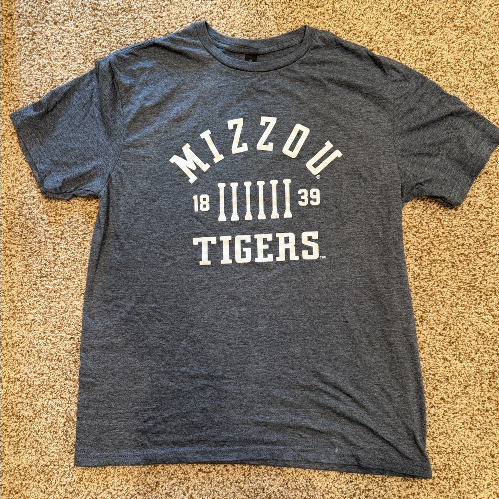 MIZZOU Tigers Heather Gray T-Shirt